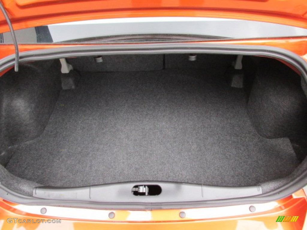 2007 Cobalt LS Sedan - Sunburst Orange Metallic / Gray photo #21