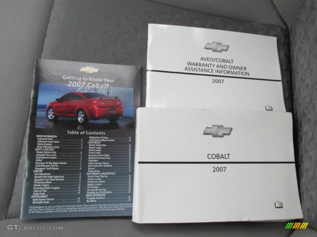 2007 Chevrolet Cobalt LS Sedan Books/Manuals Photo #91687157