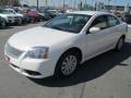 2012 White Pearl Mitsubishi Galant ES  photo #3