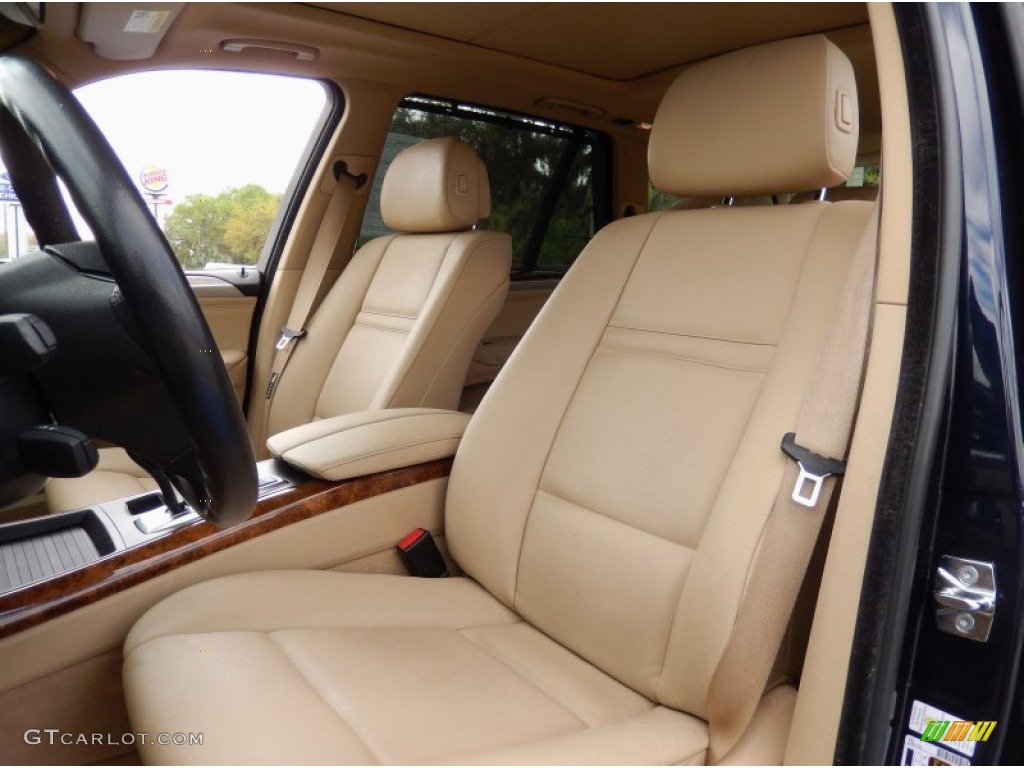 Sand Beige Interior 2008 BMW X5 3.0si Photo #91689005