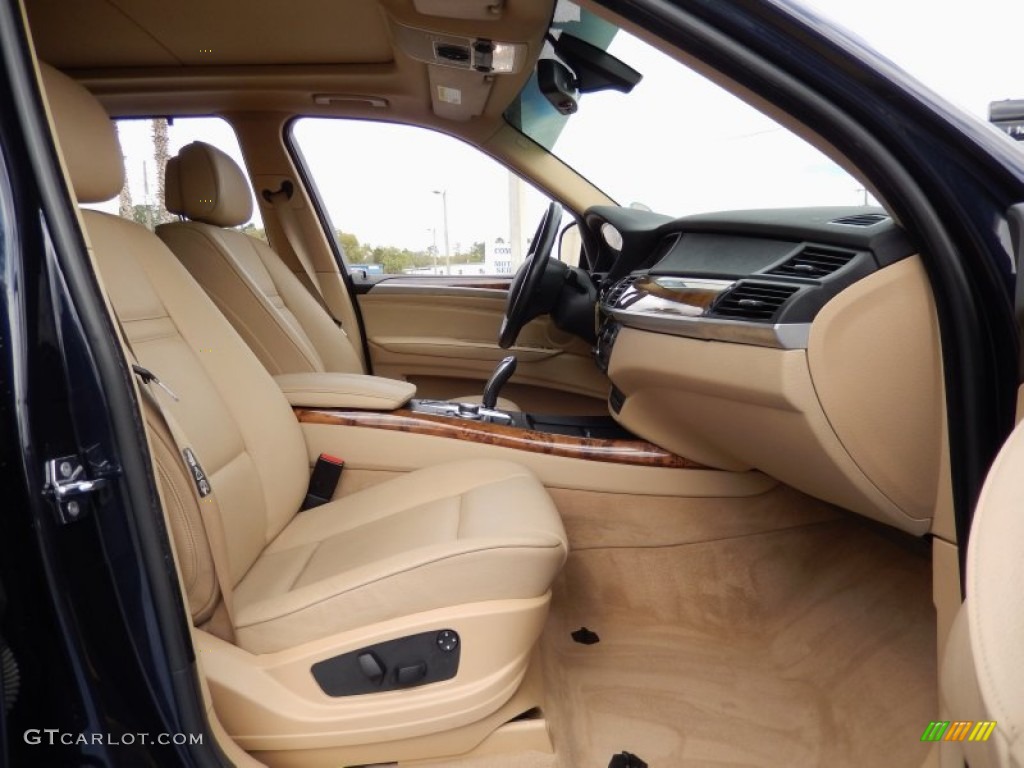 Sand Beige Interior 2008 BMW X5 3.0si Photo #91689104