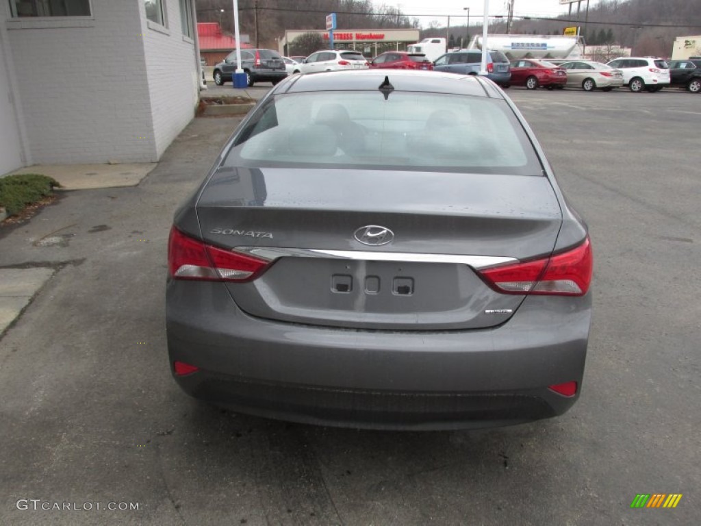 2014 Sonata Limited - Harbor Gray Metallic / Gray photo #6