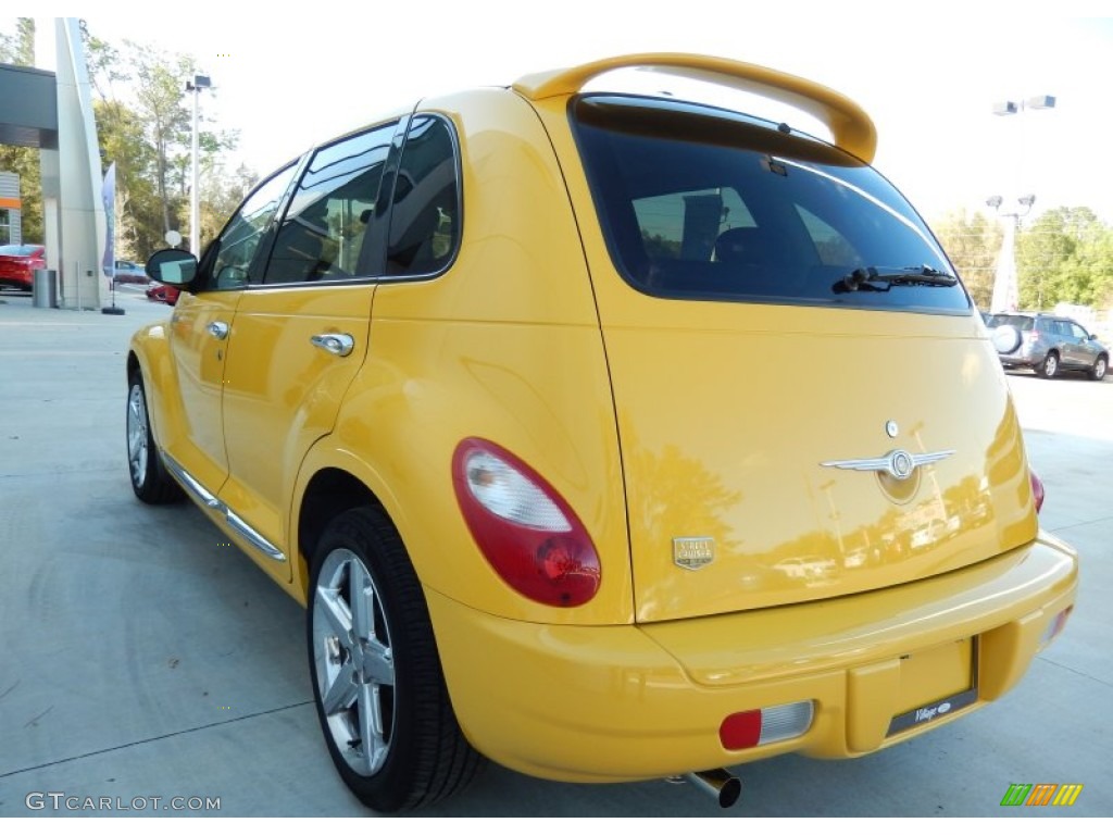 2006 PT Cruiser Street Cruiser Route 66 Edition - Solar Yellow / Pastel Slate Gray photo #2