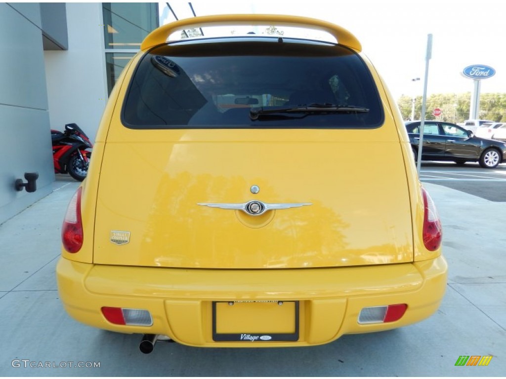 2006 PT Cruiser Street Cruiser Route 66 Edition - Solar Yellow / Pastel Slate Gray photo #3