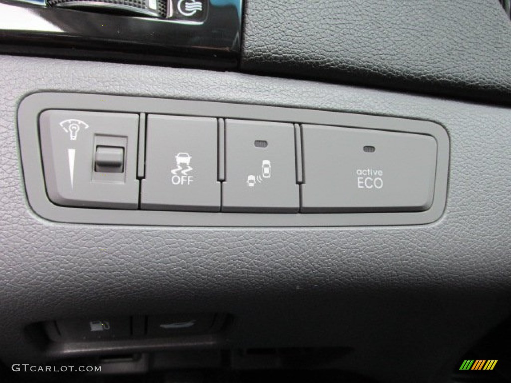 2014 Sonata Limited - Harbor Gray Metallic / Gray photo #18