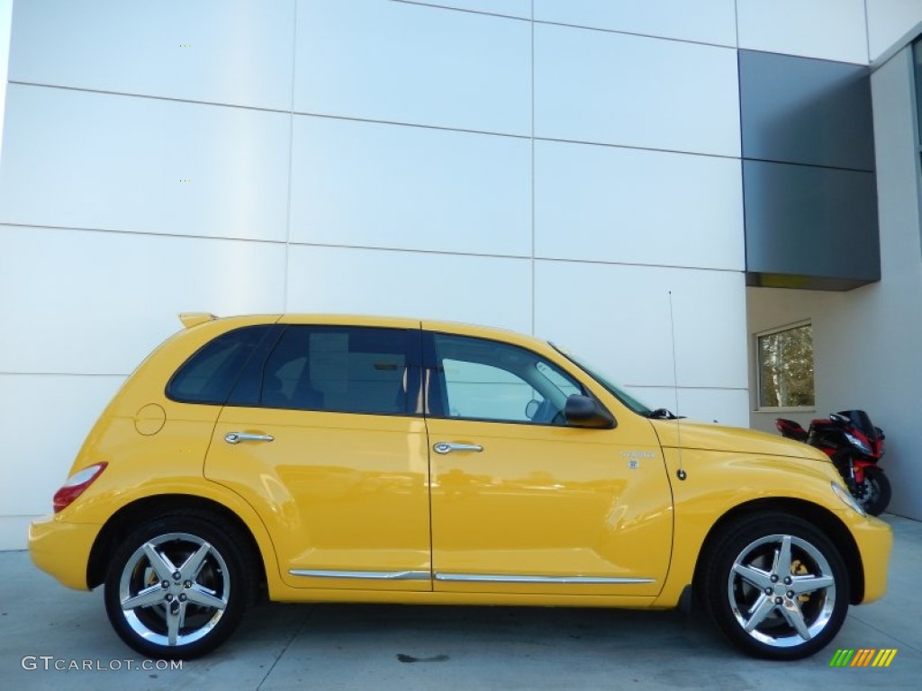 Solar Yellow 2006 Chrysler PT Cruiser Street Cruiser Route 66 Edition Exterior Photo #91689452