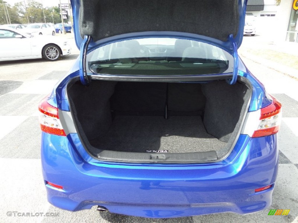 2013 Sentra SV - Metallic Blue / Marble Gray photo #5