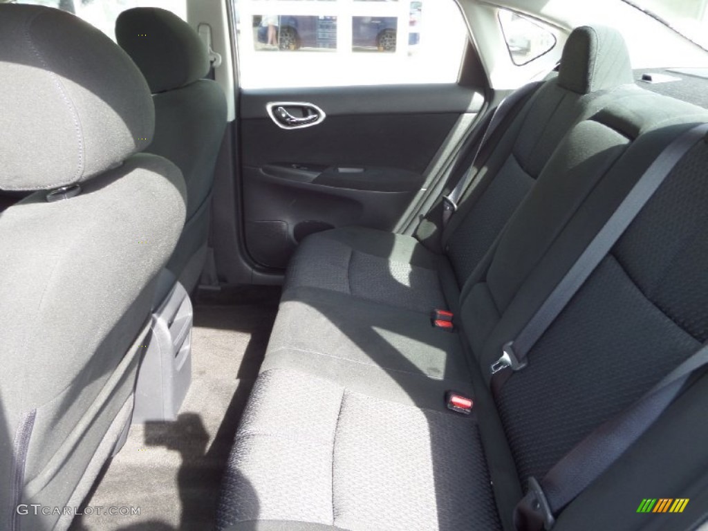 2013 Sentra SV - Metallic Blue / Marble Gray photo #12