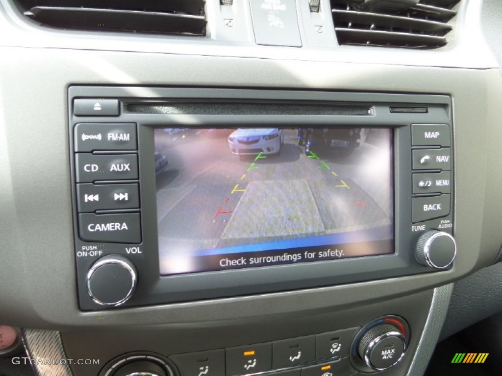 2013 Sentra SV - Metallic Blue / Marble Gray photo #18