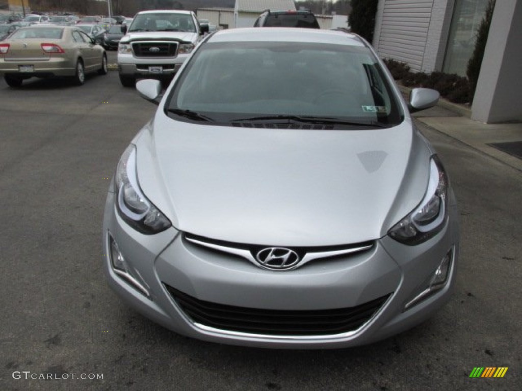 2014 Elantra SE Sedan - Silver / Gray photo #4