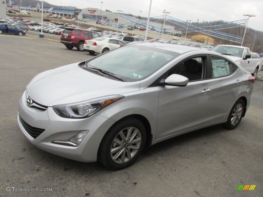 2014 Elantra SE Sedan - Silver / Gray photo #5