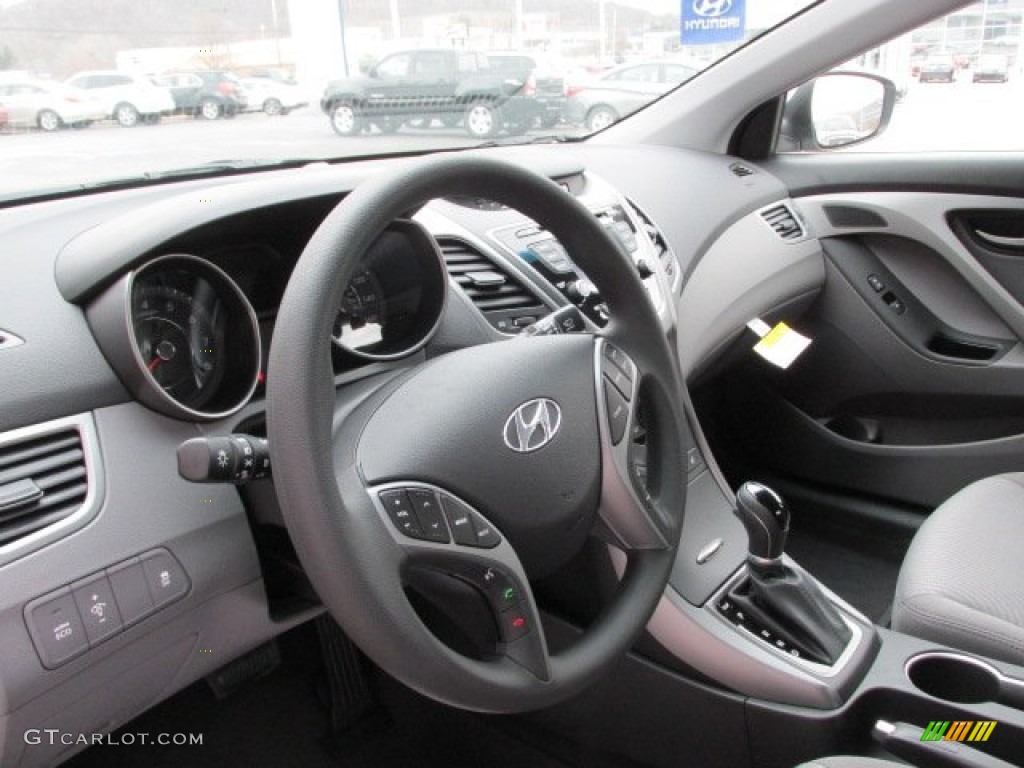2014 Elantra SE Sedan - Silver / Gray photo #7
