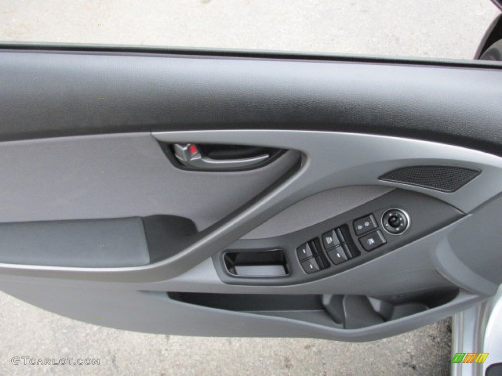 2014 Elantra SE Sedan - Silver / Gray photo #8