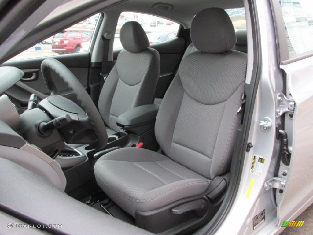 2014 Elantra SE Sedan - Silver / Gray photo #9