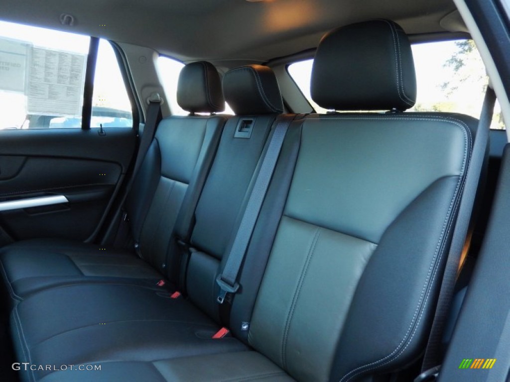 Charcoal Black/Liquid Silver Smoke Metallic Interior 2013 Ford Edge Sport Photo #91691195