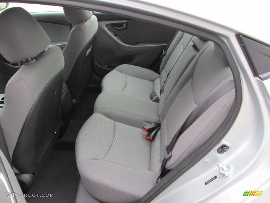 2014 Elantra SE Sedan - Silver / Gray photo #14