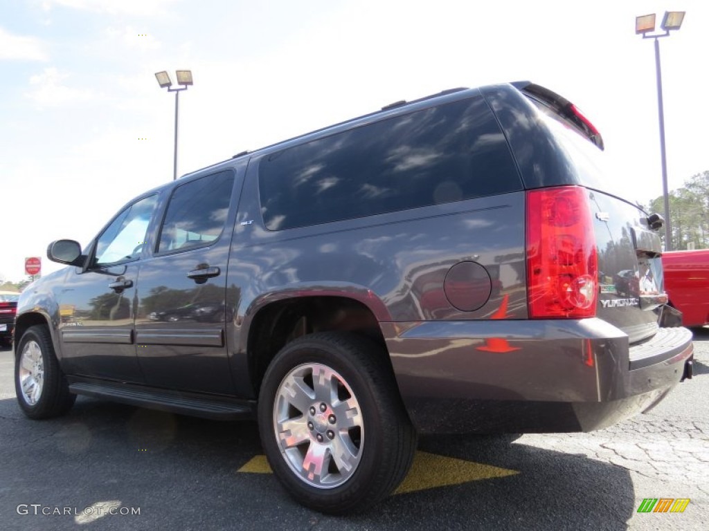 2011 Yukon XL SLT - Storm Gray Metallic / Ebony photo #5