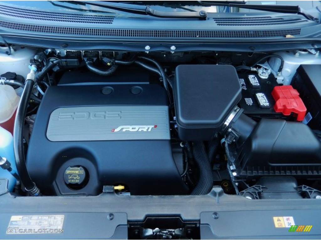 2013 Ford Edge Sport 3.7 Liter DOHC 24-Valve Ti-VCT V6 Engine Photo #91691372