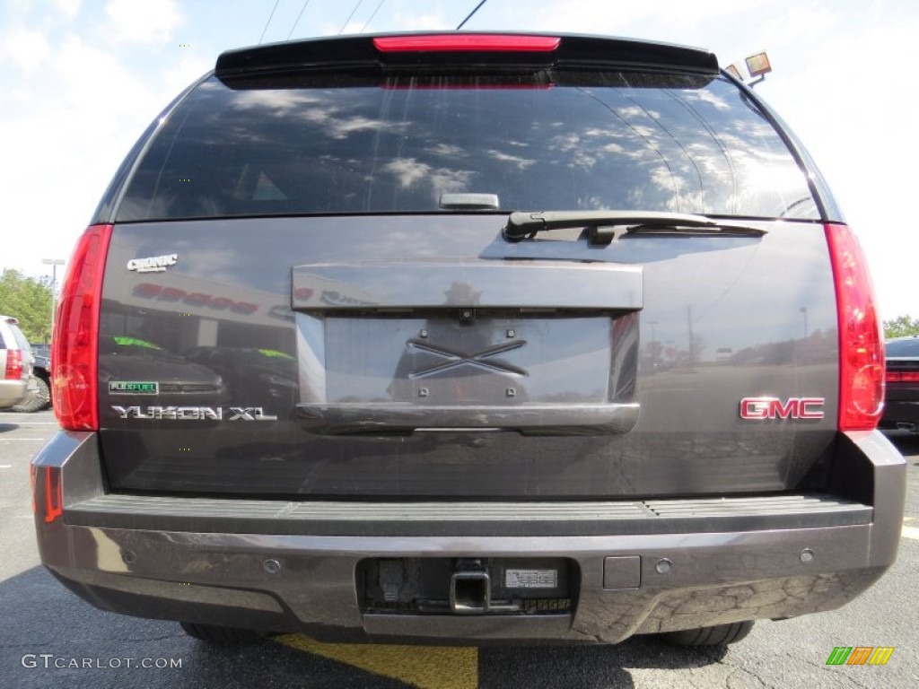 2011 Yukon XL SLT - Storm Gray Metallic / Ebony photo #6