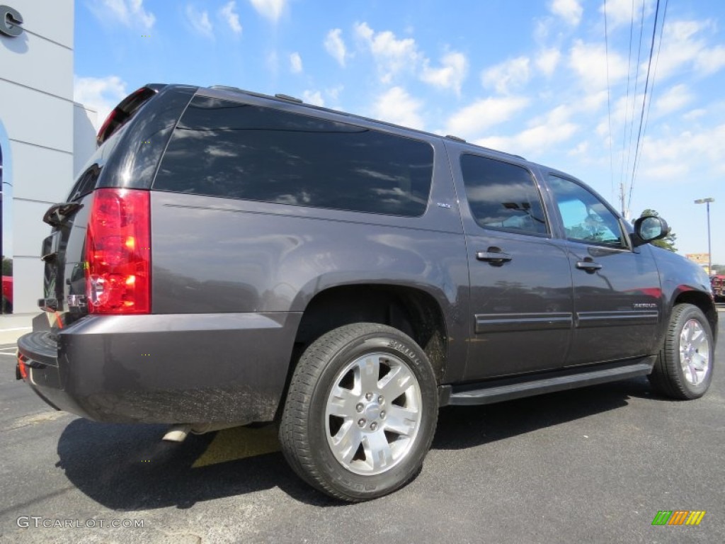 Storm Gray Metallic 2011 GMC Yukon XL SLT Exterior Photo #91691396