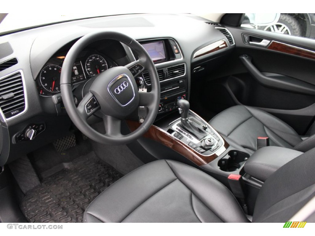 Black Interior 2012 Audi Q5 2.0 TFSI quattro Photo #91691474