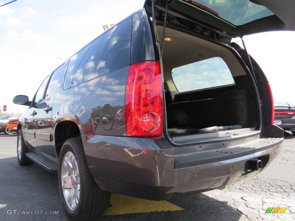 2011 Yukon XL SLT - Storm Gray Metallic / Ebony photo #16