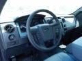 Steel Grey 2014 Ford F150 XL Regular Cab Dashboard