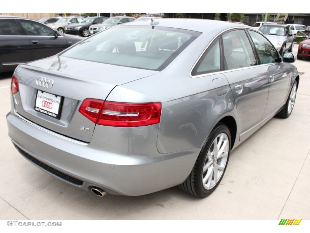 2011 A6 3.2 Sedan - Quartz Grey Metallic / Light Gray photo #10