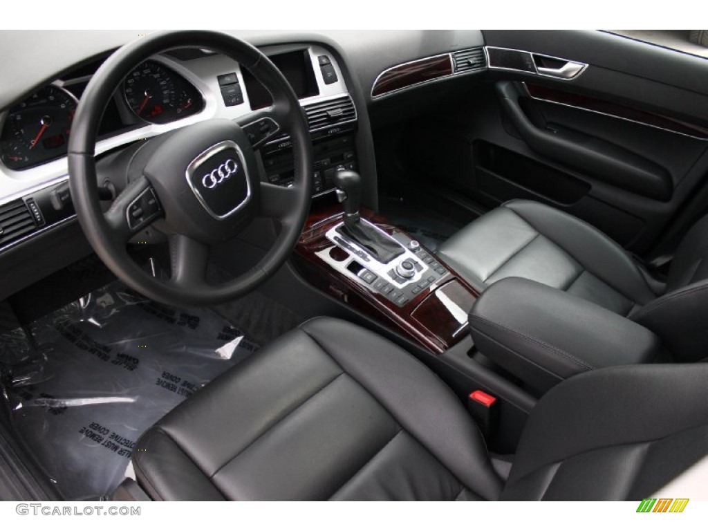 Light Gray Interior 2011 Audi A6 3.2 Sedan Photo #91693190