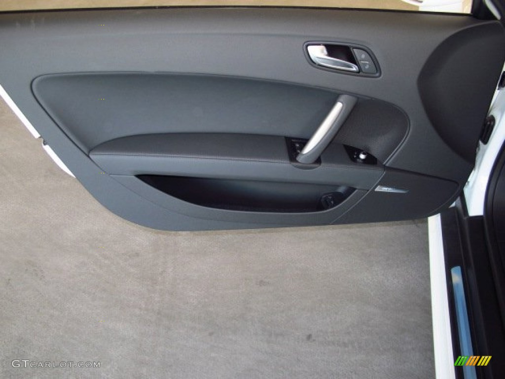 2015 Audi TT 2.0T quattro Coupe Black Door Panel Photo #91694507