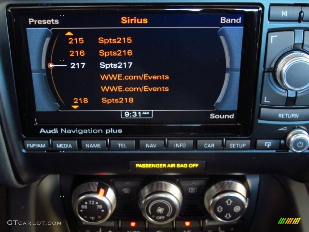 2015 Audi TT 2.0T quattro Coupe Controls Photo #91694636