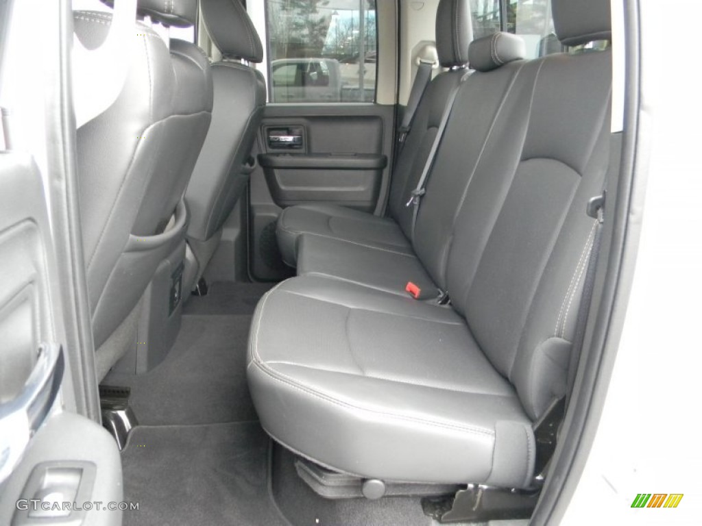 Dark Slate Gray Interior 2012 Dodge Ram 1500 Sport Quad Cab 4x4 Photo #91694864