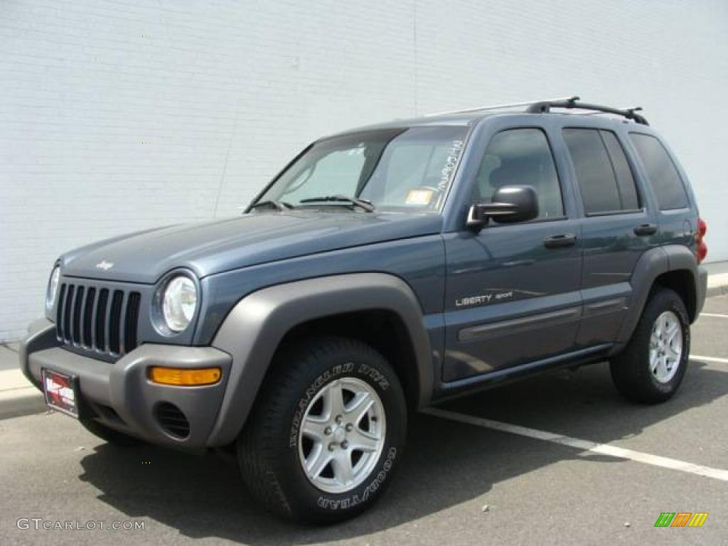 Steel Blue Pearlcoat Jeep Liberty