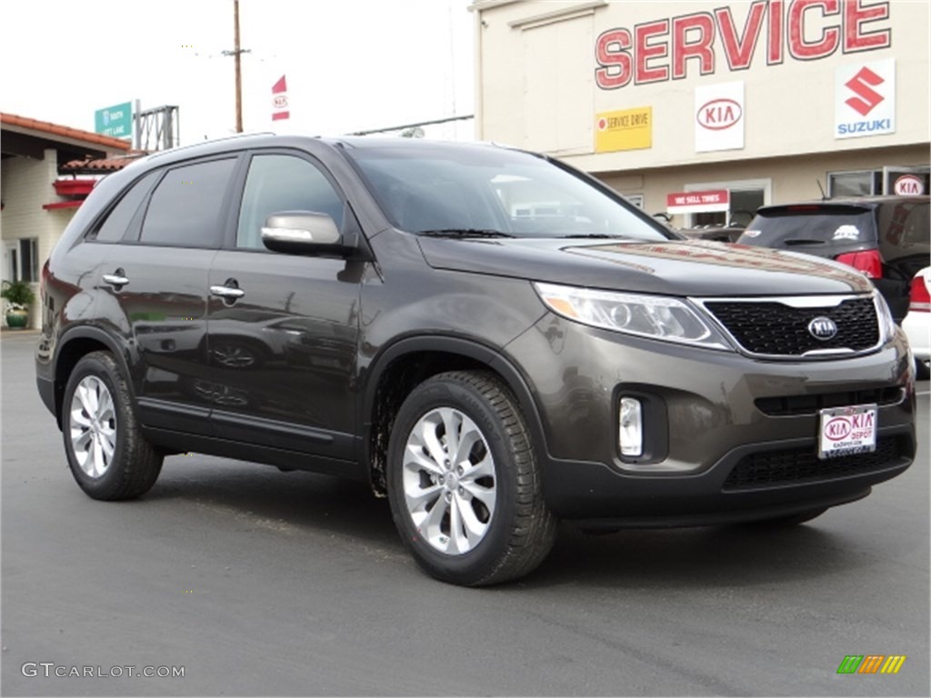 Gray Kia Sorento