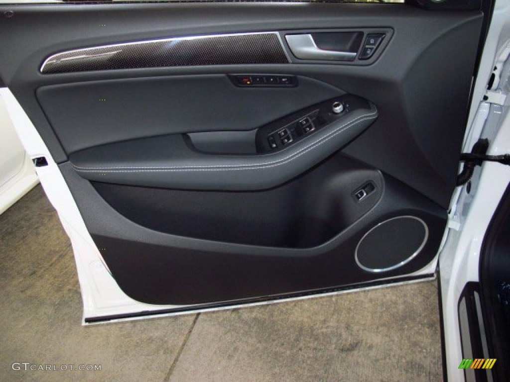 2014 Audi SQ5 Premium plus 3.0 TFSI quattro Black Door Panel Photo #91696535