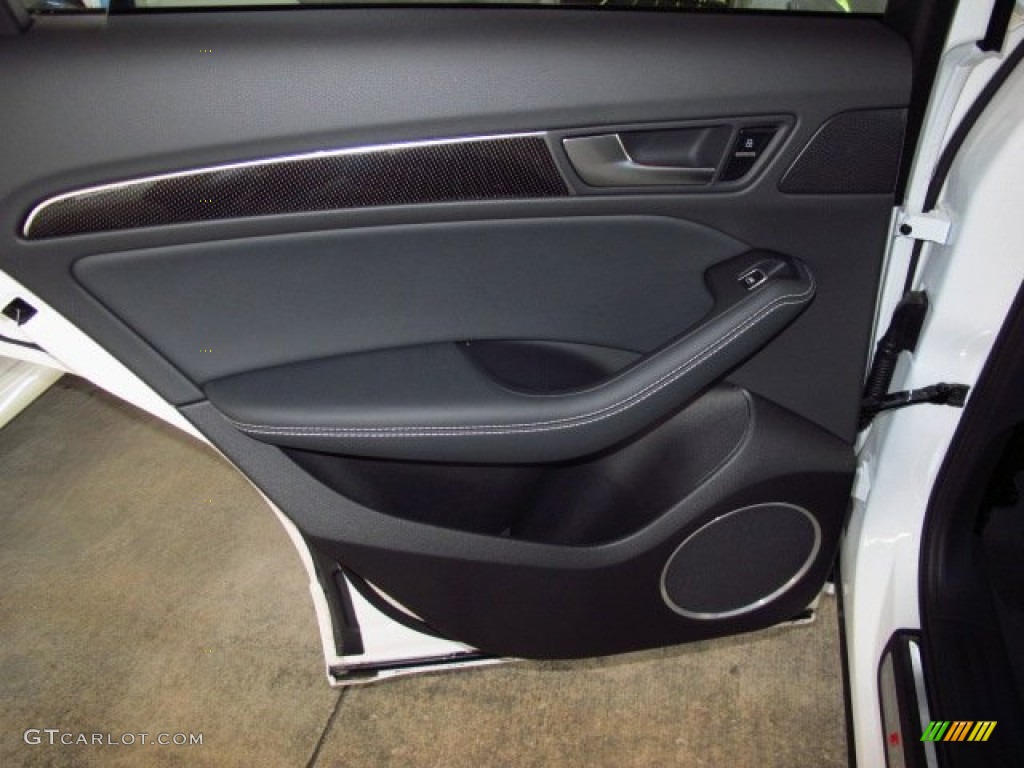 2014 Audi SQ5 Premium plus 3.0 TFSI quattro Black Door Panel Photo #91696553