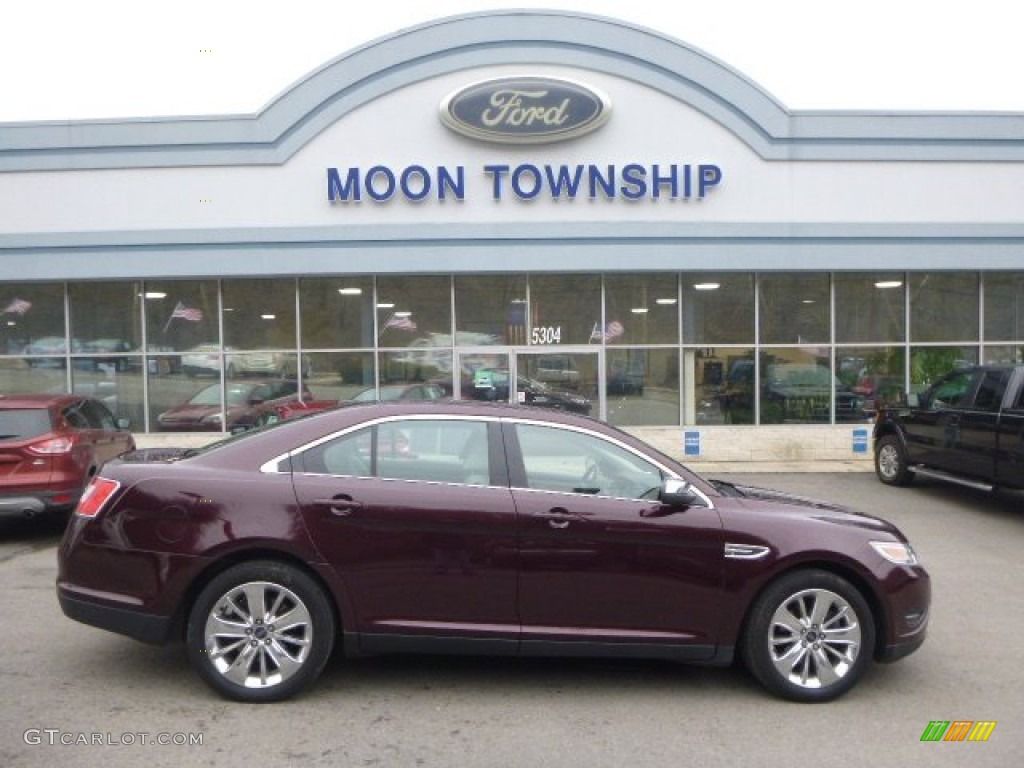 2011 Taurus Limited AWD - Bordeaux Reserve Red / Light Stone photo #1