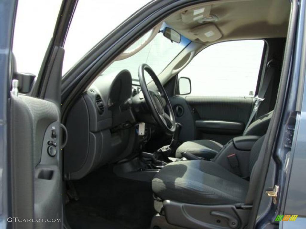 2002 Liberty Sport 4x4 - Steel Blue Pearlcoat / Dark Slate Gray photo #9