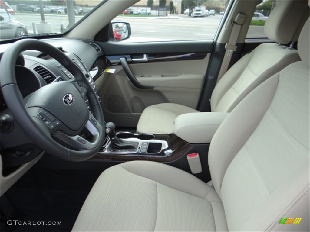 Beige Interior 2015 Kia Sorento LX AWD Photo #91697069
