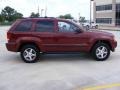 2007 Red Rock Crystal Pearl Jeep Grand Cherokee Laredo  photo #2