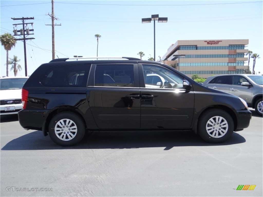 2014 Sedona LX - Aurora Black / Gray photo #3