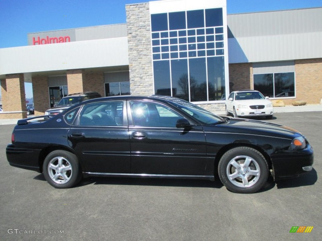 2004 Impala LS - Black / Neutral Beige photo #1