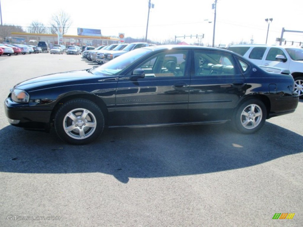 2004 Impala LS - Black / Neutral Beige photo #4