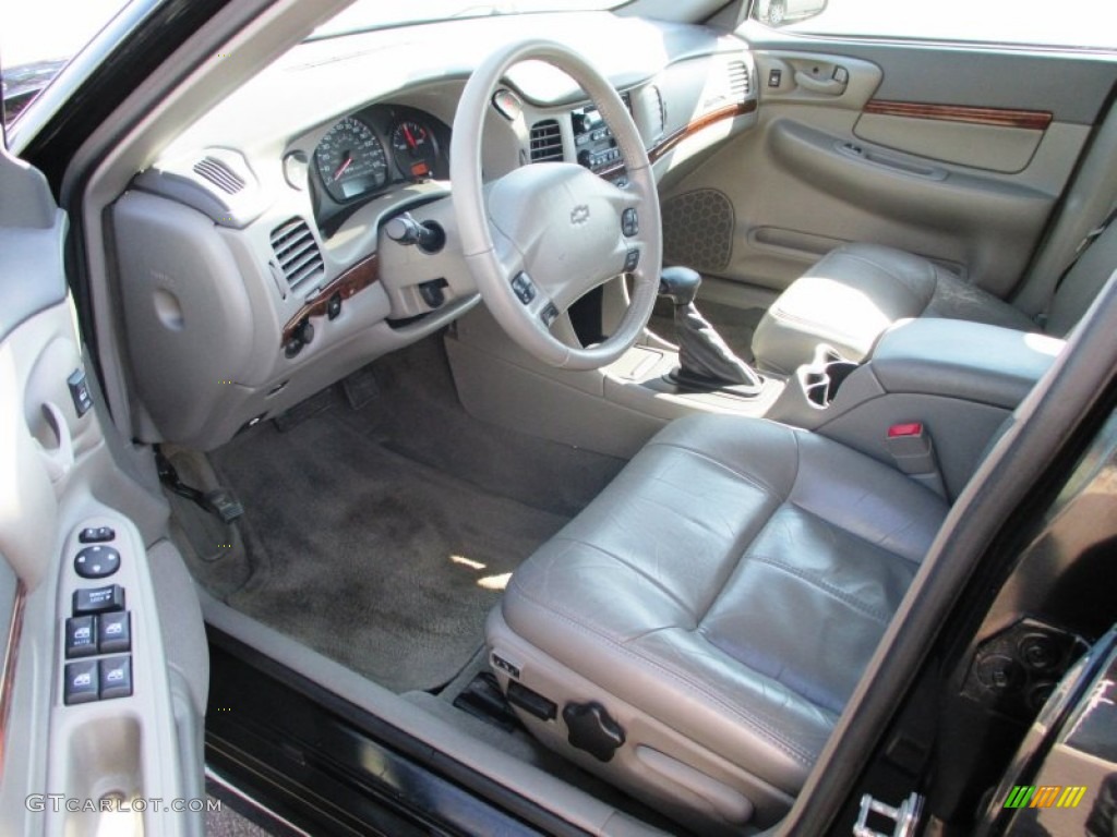 2004 Impala LS - Black / Neutral Beige photo #6