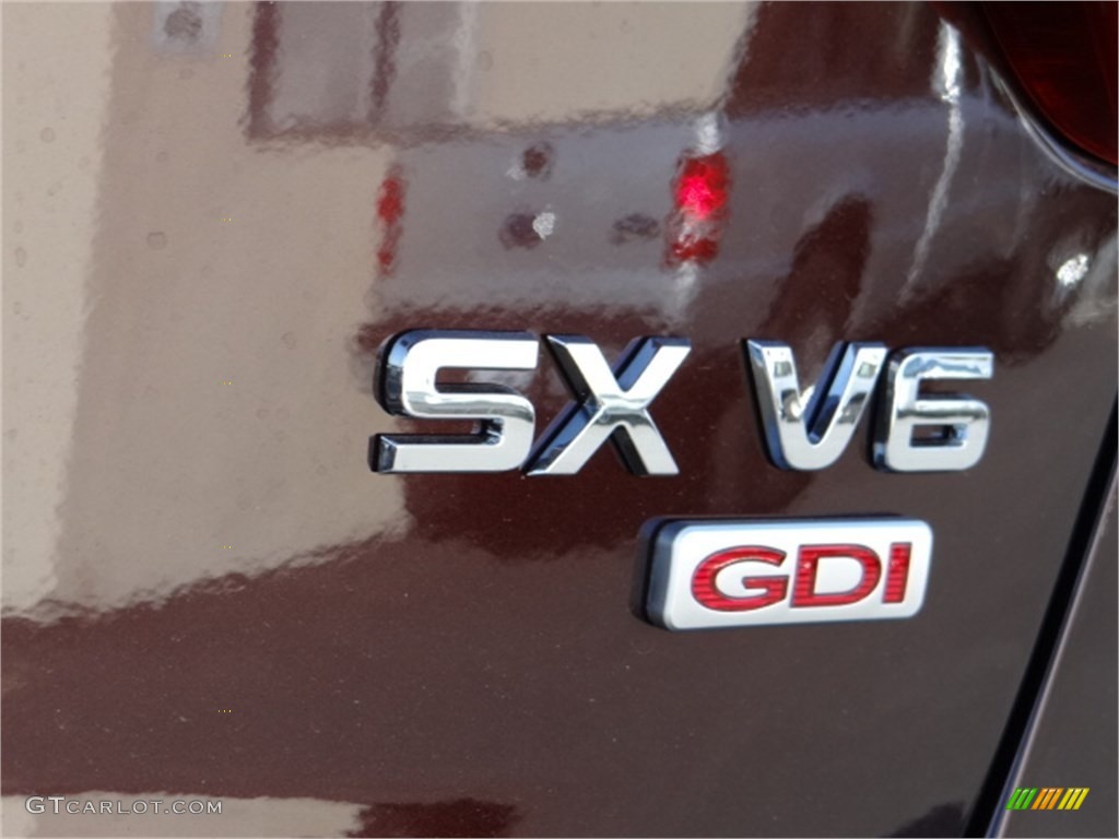 2014 Sorento SX V6 AWD - Remington Red / Black photo #7