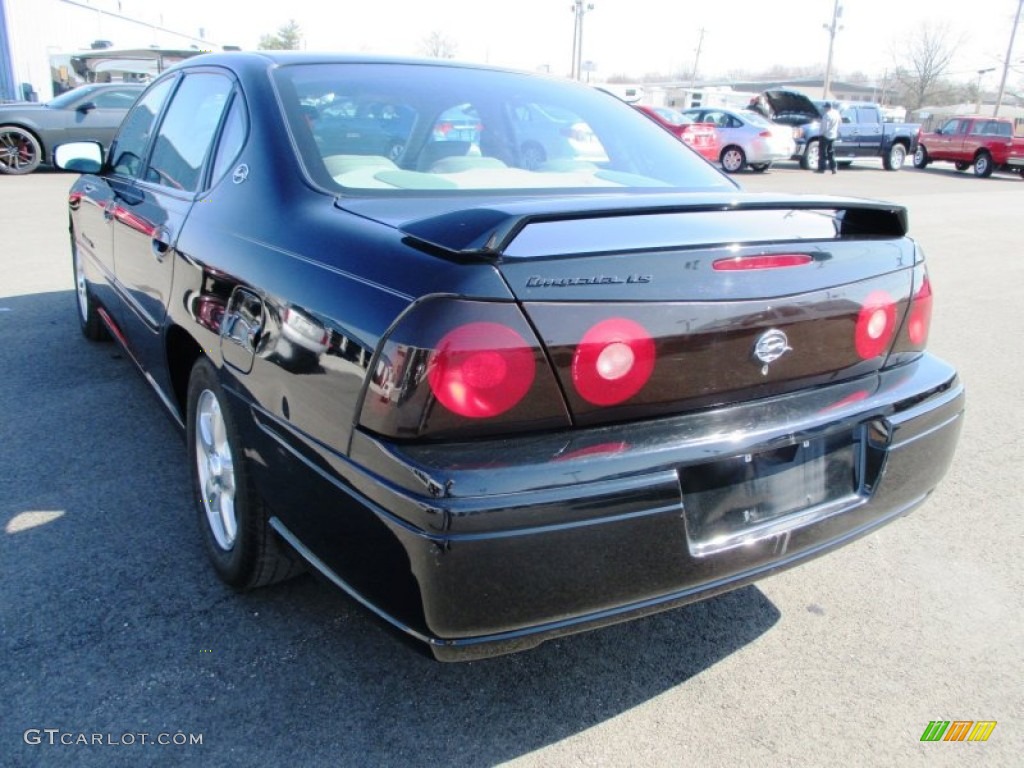 2004 Impala LS - Black / Neutral Beige photo #19