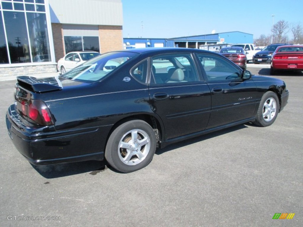2004 Impala LS - Black / Neutral Beige photo #25