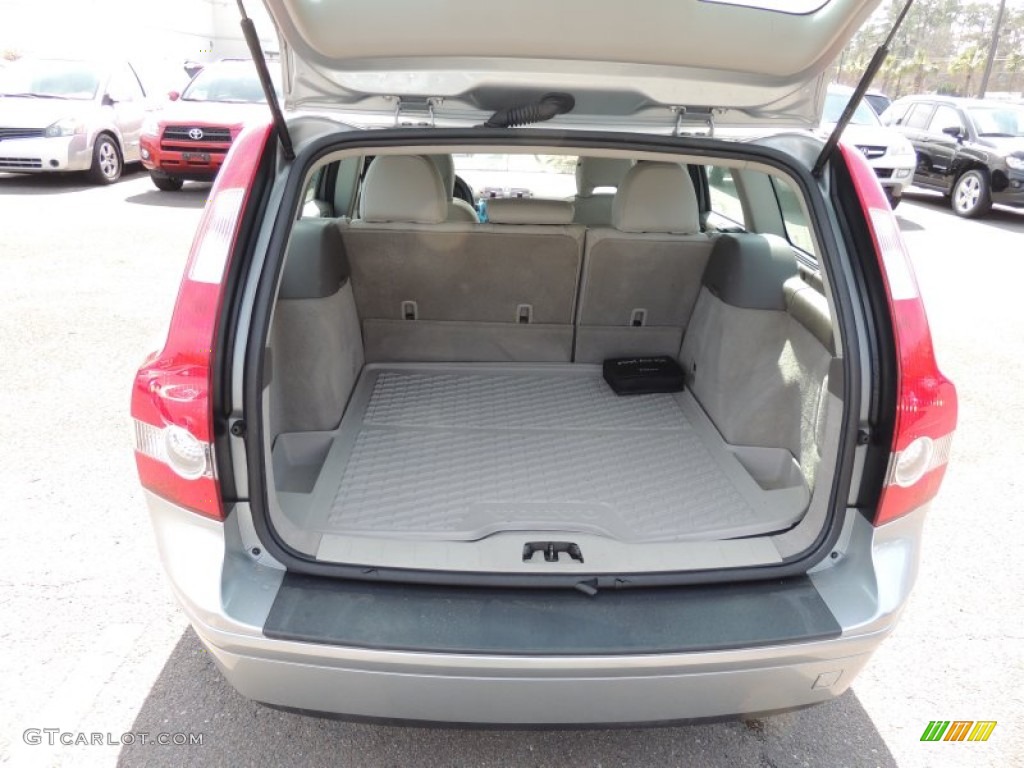 2007 V50 2.4i - Silver Metallic / Dark Beige/Quartz photo #15