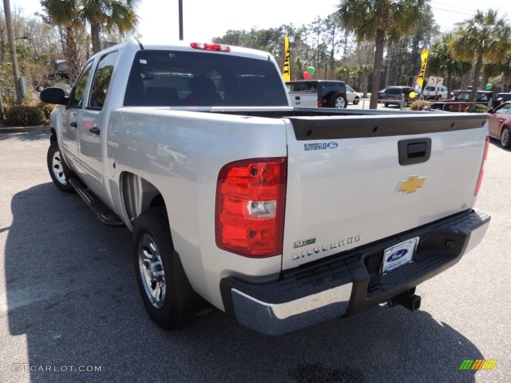 2012 Silverado 1500 LS Crew Cab - Silver Ice Metallic / Dark Titanium photo #16