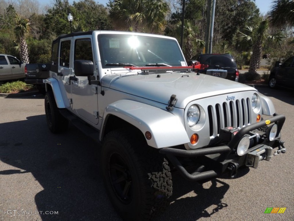 2007 Wrangler Unlimited Sahara 4x4 - Bright Silver Metallic / Dark Slate Gray/Medium Slate Gray photo #1